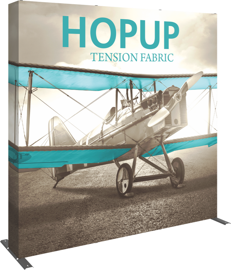 HOPUP FULL FITTED FULL HEIGHT TENSION FABRIC DISPLAY