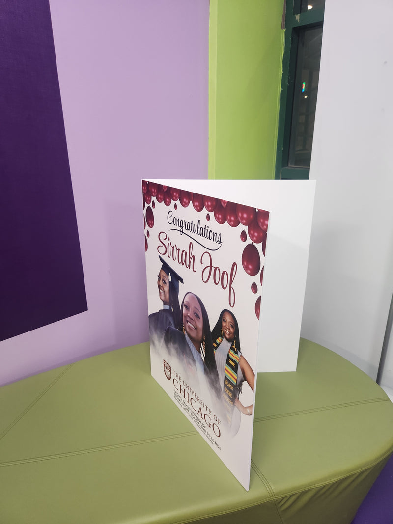 Giant Signature Keepsake Card