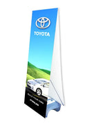 Outdoor Banner with Fillable Base