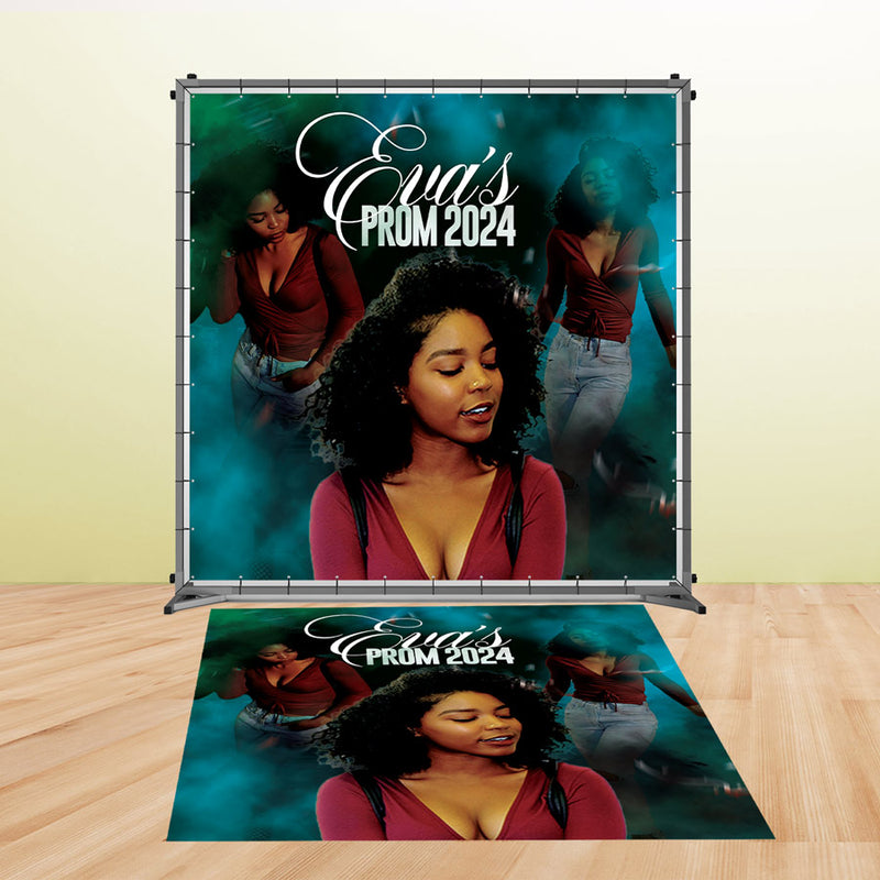 Back Drop and Floor Decal Combo Special