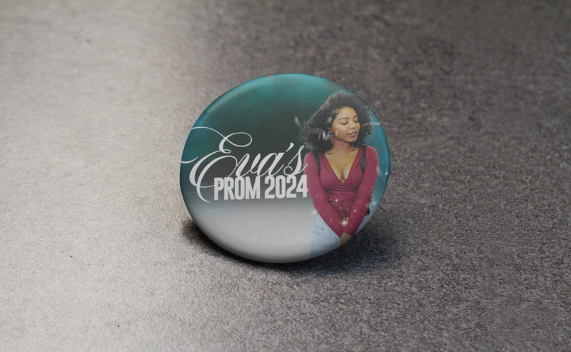 Grad 3" Buttons