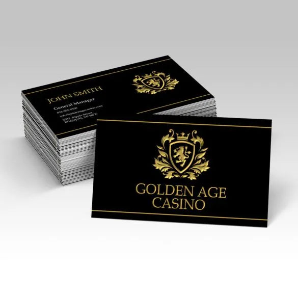 Raise Foil w/spot uv (velvet lamination) 2" x 3.5"