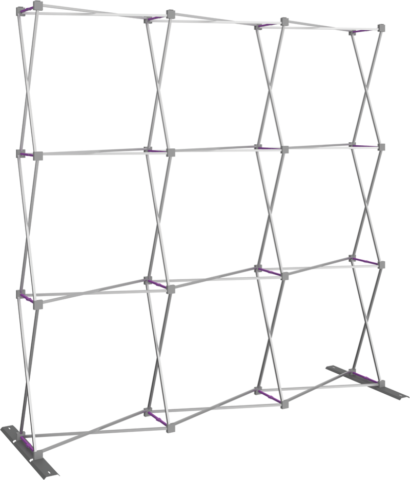 HOPUP STRAIGHT FULL HEIGHT TENSION FABRIC DISPLAY