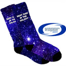 11in Cuff Training Socks w/Black Heel/Toe